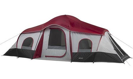 5 Ozark Trail 10- Person 3- Room XL Family Cabin Tent