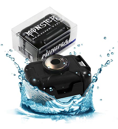 11. Monster Magnetics MiniMag Waterproof Magnetic Stash Box- All-Weather Hide A Key, Locker Box