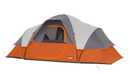 9: CORE 9 Person Extended Dome Tent- 16’x 9.’