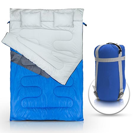 8. Abco Tech Double Sleeping Bag