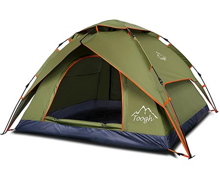 10 2&3 Person Camping tent- Tough 3 Season Backpacking tent Sundome pop up Tents for Outdoor Sports