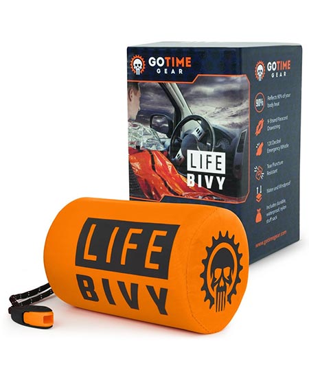 2. Life Bivy Emergency Sleeping Bag Thermal Bivvy