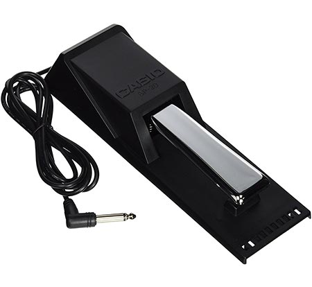  3. Casio SP20 Piano-Style Sustain Pedal