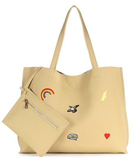  5.Scarleton Stylish Reversible Tote Bag H1842
