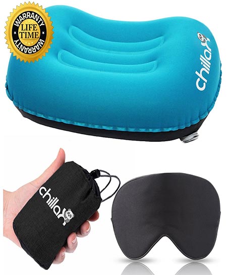 11 Chillax Ultralight Camping Pillow