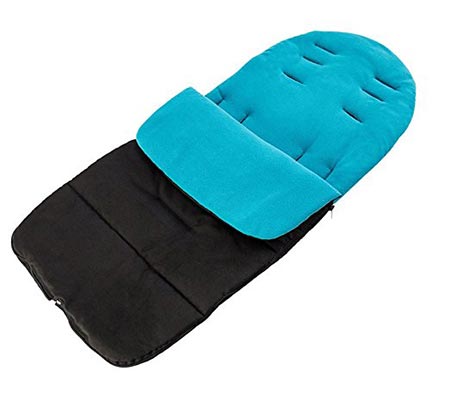 9 FP Universal Baby Stroller Sleeping Bag Toddler Footmuff Sack Swaddle Blanket for 0-36 Month (Blue) 