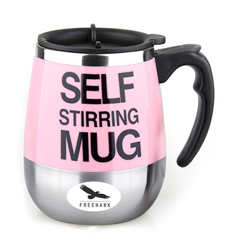 5. Freehawk Hot Sale Novelty Automatic Electric Stirring Coffee Mug