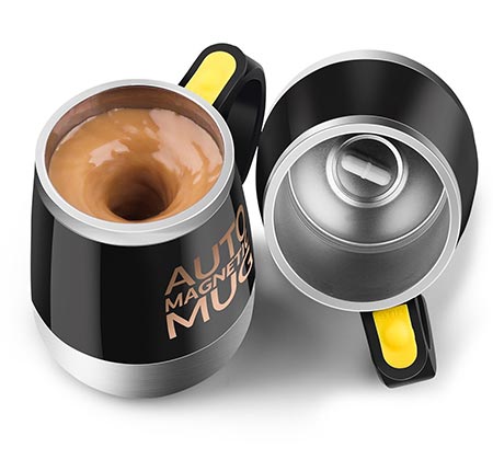 9. Upintek Self Stirring Coffee Mug