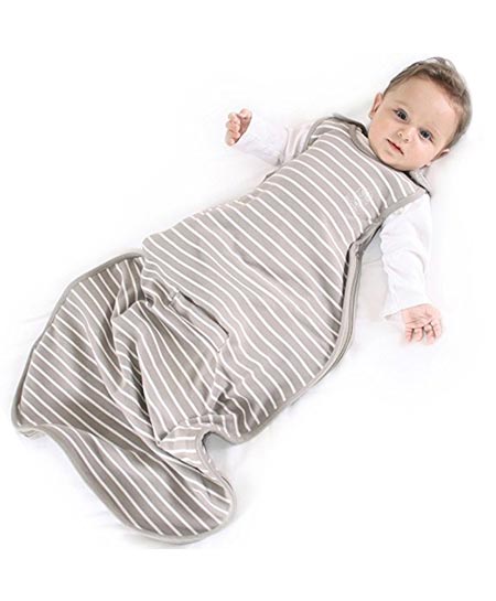 7 Woolino Baby Sleeping Sack - 4 Season - Merino Wool - 2 Month - 2 Year – Earth