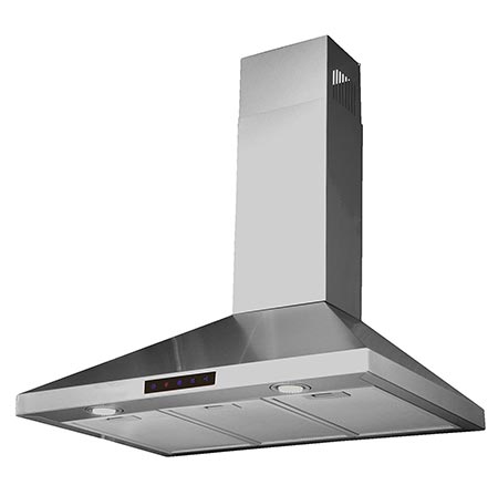 4. Kitchen Bath Collection STL75-LED Stainless Steel Kitchen Range Hood