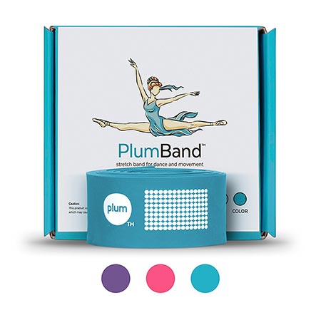 1. The plumbing Stretch Band for Dance and Ballet - Colors and Sizes for Kids & Adults - Improve Your Splits, Strength, and Flexibility with Stretching - Printed Instruction Booklet and Travel Bag 