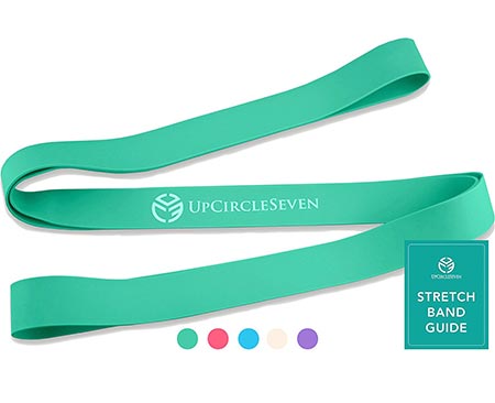 5. UPCIRCLESEVEN Ballet Stretch Band - [Superior] Stretching Band for Dancers/Kids/Gymnastics - Versatile Dance Stretcher & Flexibility Trainer w/ Travel Bag & Stretching Guide PDF (5 colour options) 