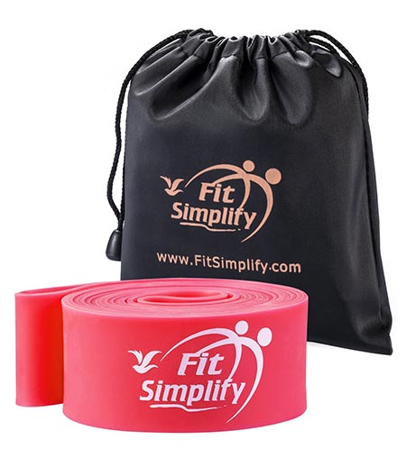 3. Fit Simplify Ballet Stretch Bands - Dance Stretchers and Flexibility Trainers - For Dancers, Skaters and Gymnasts - Instructional Booklet, Carry Bag, Stretching e-Guide and Online Videos 