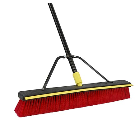 8. Quickie 2 in 1 Squeegee Push broom