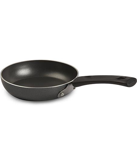 5. T-fal B1500 Specialty Nonstick One Egg Wonder Fry Pan Cookware, 4.75-Inch, Grey