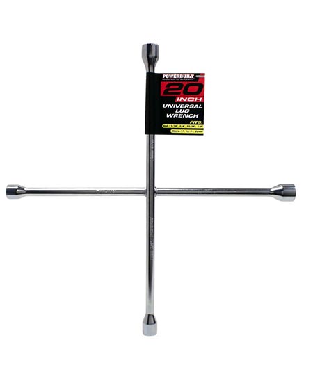 9. CARTMAN 14” Heavy Duty Universal Lug Wrench