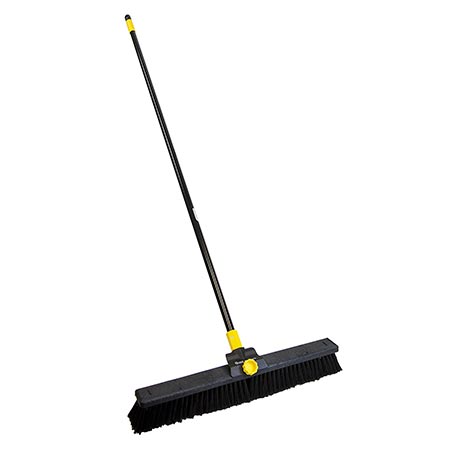 9. Quickie Bulldozer 24-inch Soft Sweep Push Broom