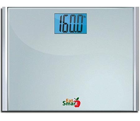 12. EatSmart Precision Plus Digital Bathroom Scale