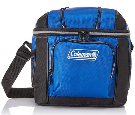 6. Coleman 9-Can Soft Cooler With Hard Liner