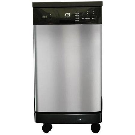 5. SPT SD-9241SS Energy Star Portable Dishwasher, 18-Inch, Stainless Steel