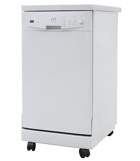 3. SPT SD-9241W Energy Star Portable Dishwasher, 18-Inch, White