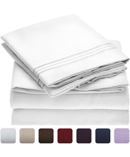 1. Mellanni Bed Sheet Set