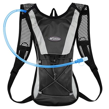 1. KUYOU Hydration Pack, Water Backpack with 2L Water Bladder Perfect For Running Cycling Hiking Climbing Pouch