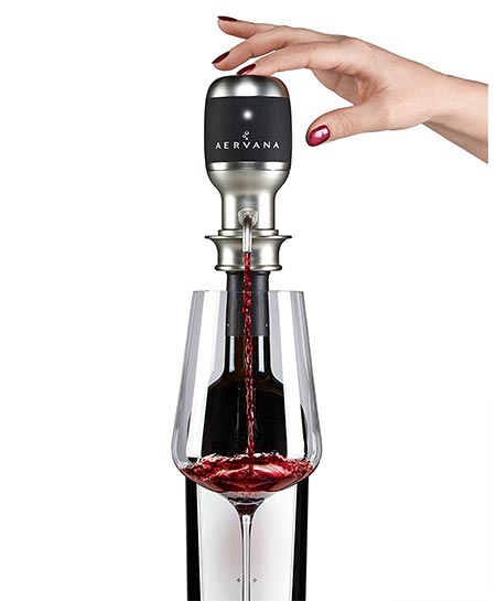 4. Aervana Original: One-Touch Luxury Wine Aerator