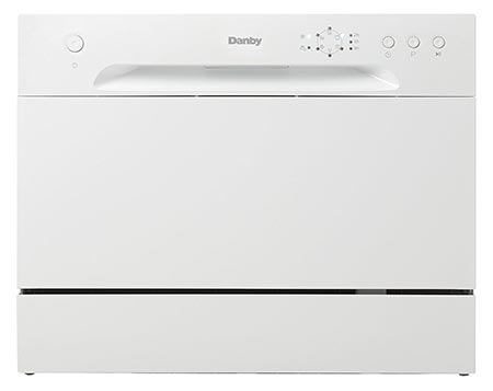 2. (New Model) Danby DDW621WDB Countertop Dishwasher, White