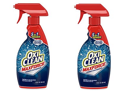 3. OxiClean Max Force Laundry Stain Remover Spray 12 ounce - 2 pack