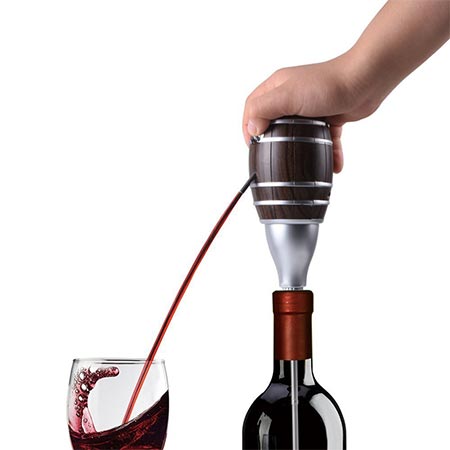 3. WOHOME Electric Wine Aerator Wine Dispenser Aerator