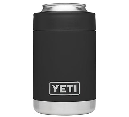 2. YETI Rambler Vacuum Insulated Stainless Steel Colster