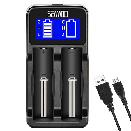 5. Sando Intelligent Universal Charger with SEWE LCD Display