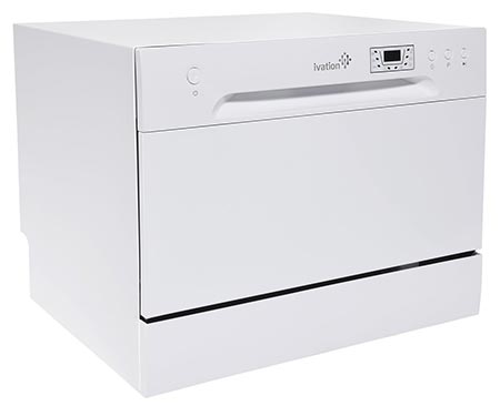 8. Ivation Portable Dishwasher – Countertop Small Compact Dishwasher for Apartment, Condo