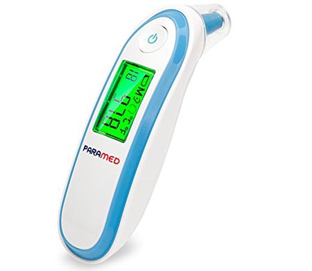 8. Digital Forehead and Ear Thermometer by Paramed