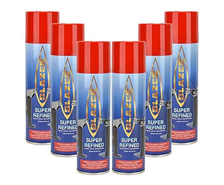 5. Blazer Butane Refill - 6 canisters