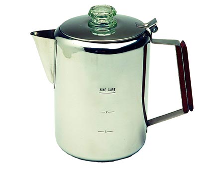 8. Texsport 9 Cup Stainless Steel Percolator Coffee Maker