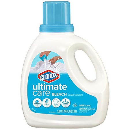 8. Clorox Ultimate Care Laundry Bleach