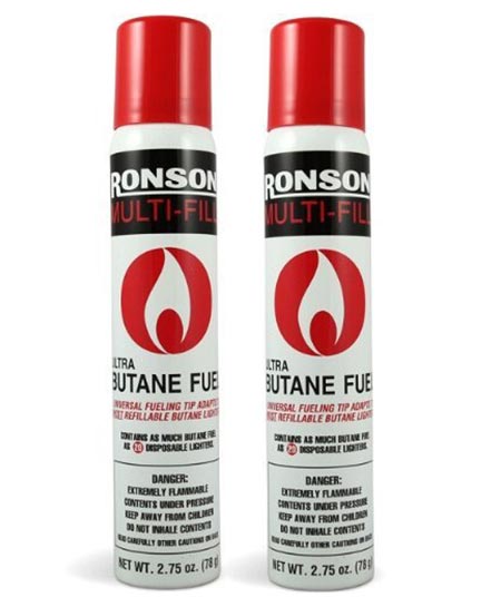 2. Ronson 99146 2 Large Lighter Butane Refill