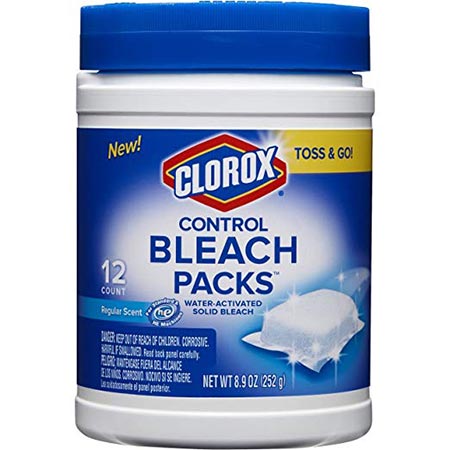 4. Clorox Control Bleach Packs