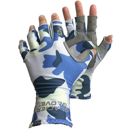 2. Glacier Glove Islamorada Gray Sungloves