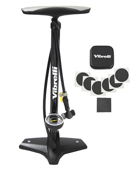 3.Vibrelli Performance Bike Floor Pump