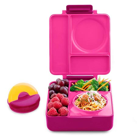 7. OmieBox Bento Lunch Box With Insulated Thermos