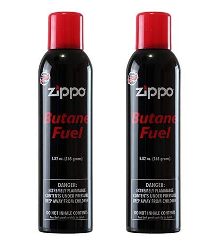 4. Zippo Butane Fuel, 5.82 oz, 2 Pack