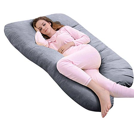 6.Meiz Pregnancy Body Pillow 
