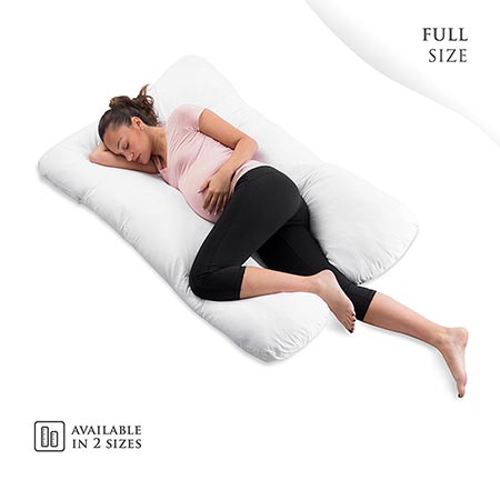 7.ComfySure Pregnancy Full Body Pillow