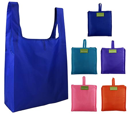 4. BeeGreen Reusable Grocery Bags Set of 5