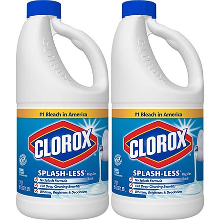 2. Clorox Bleach Splashless 55 Ounce