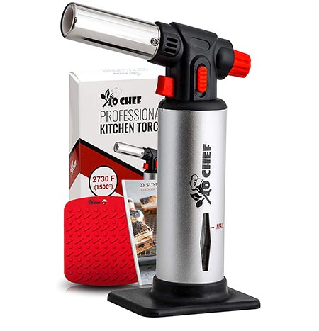 5. Jo Chef Professional Kitchen Torch