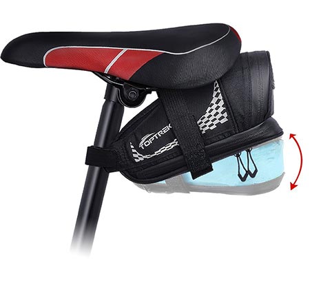 6.TOPTREK Bike Saddle Bag